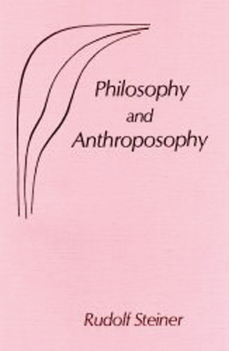 Philosophy and Anthroposophy MP2945